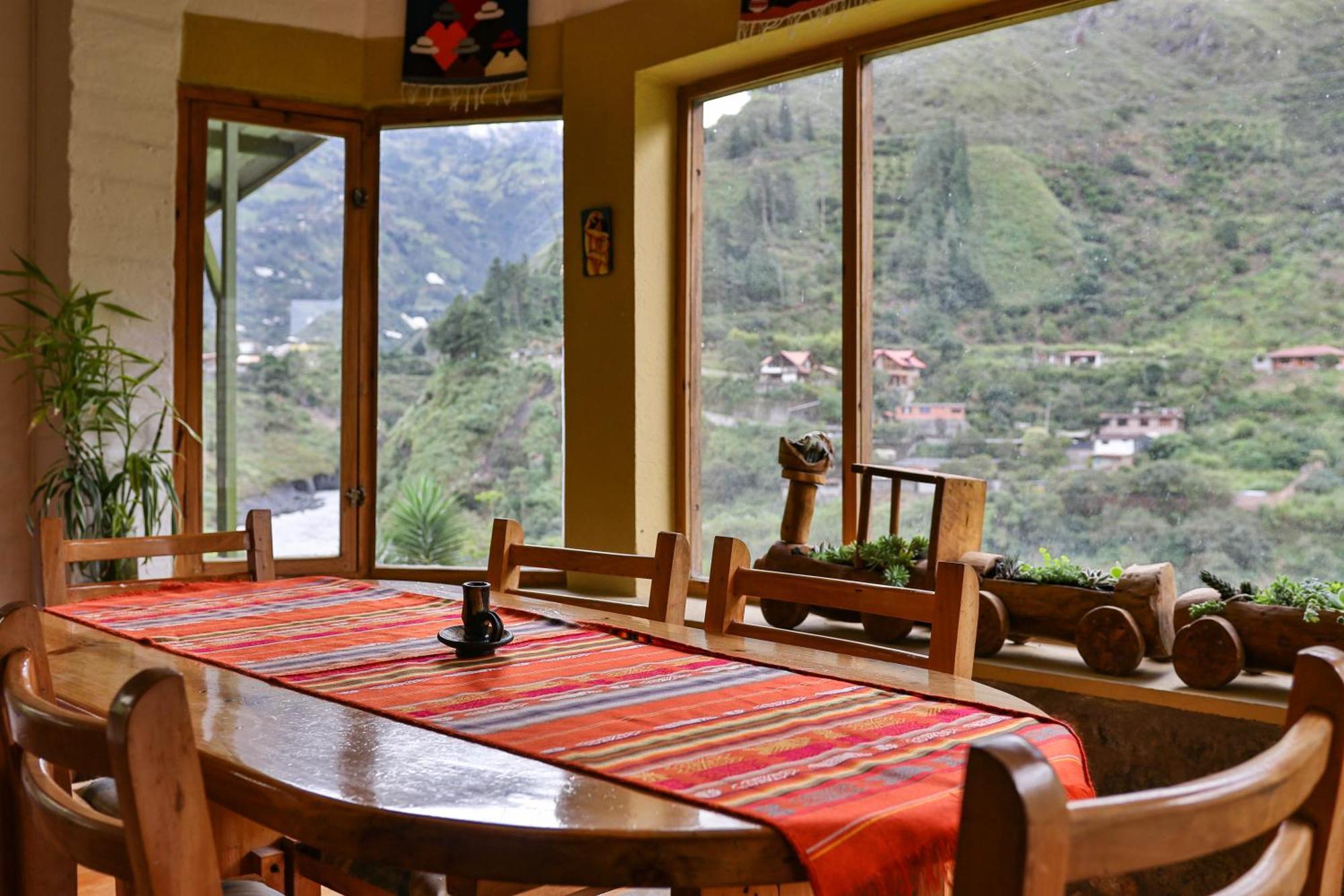 La Casa Verde Eco Guest House Baños Kültér fotó