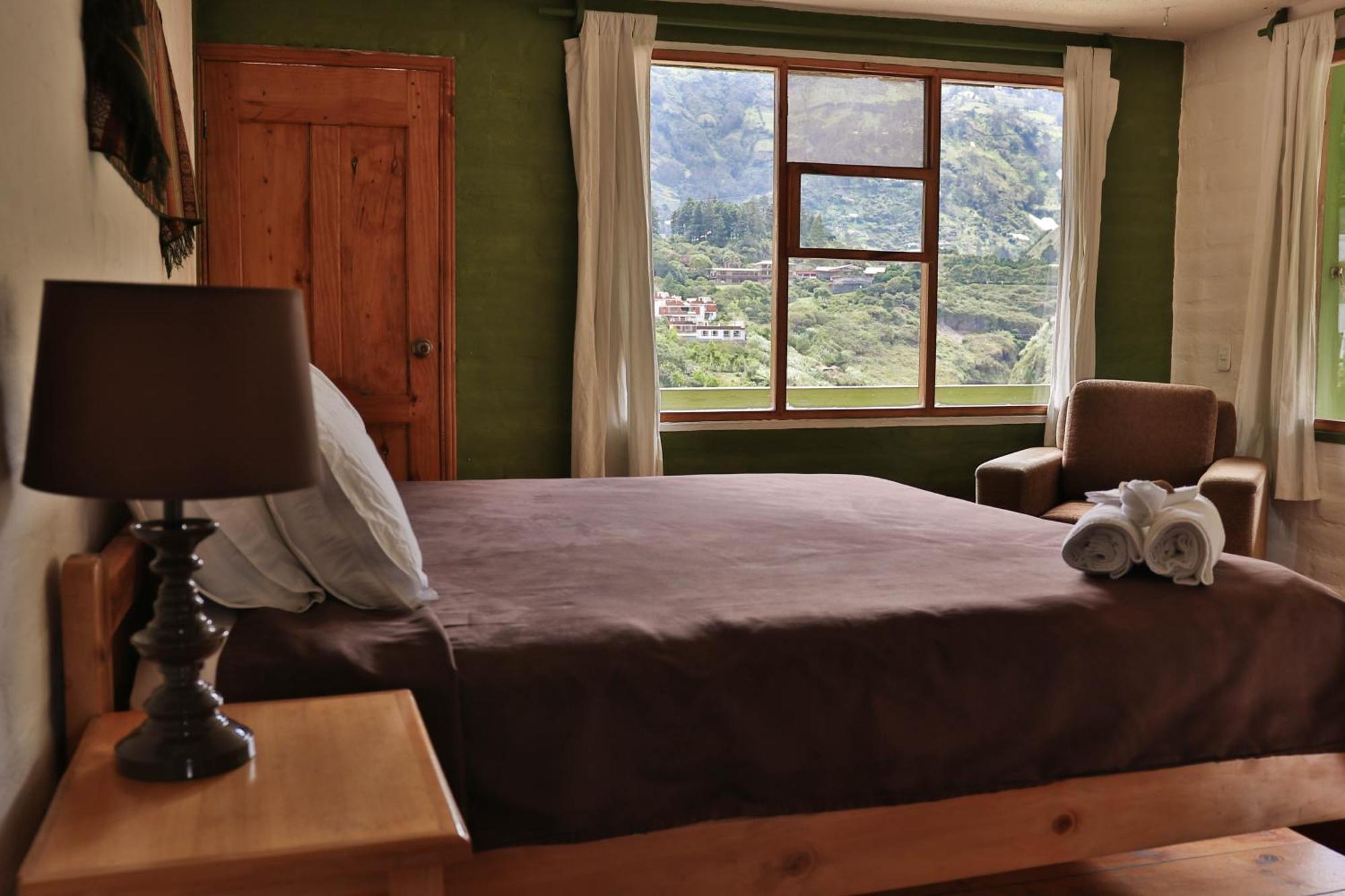 La Casa Verde Eco Guest House Baños Szoba fotó