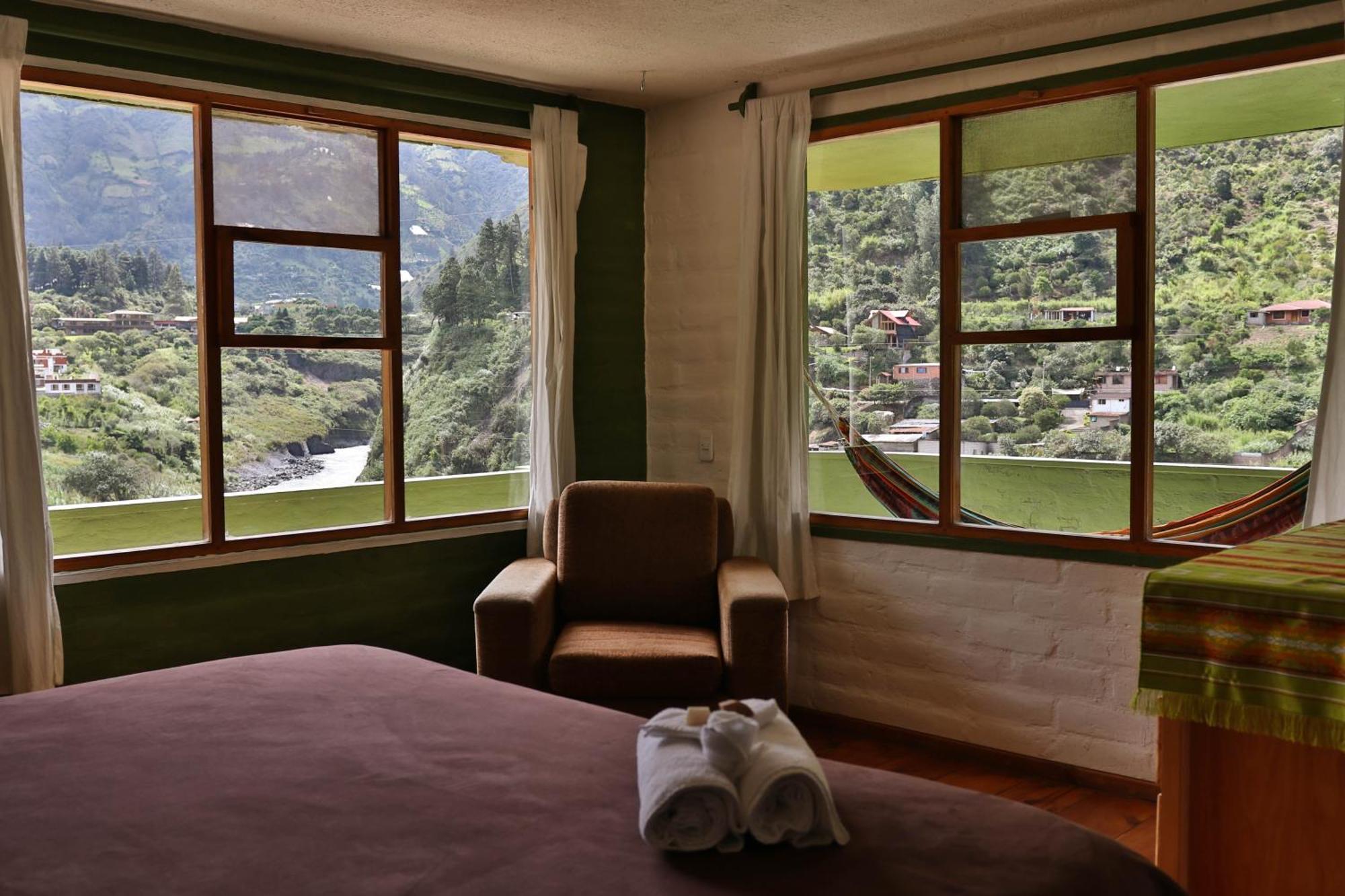 La Casa Verde Eco Guest House Baños Kültér fotó