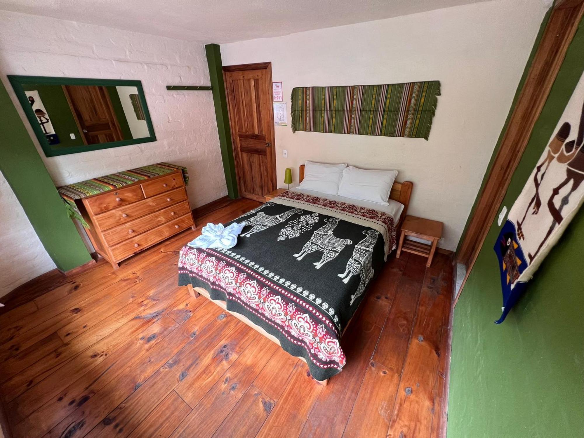 La Casa Verde Eco Guest House Baños Szoba fotó